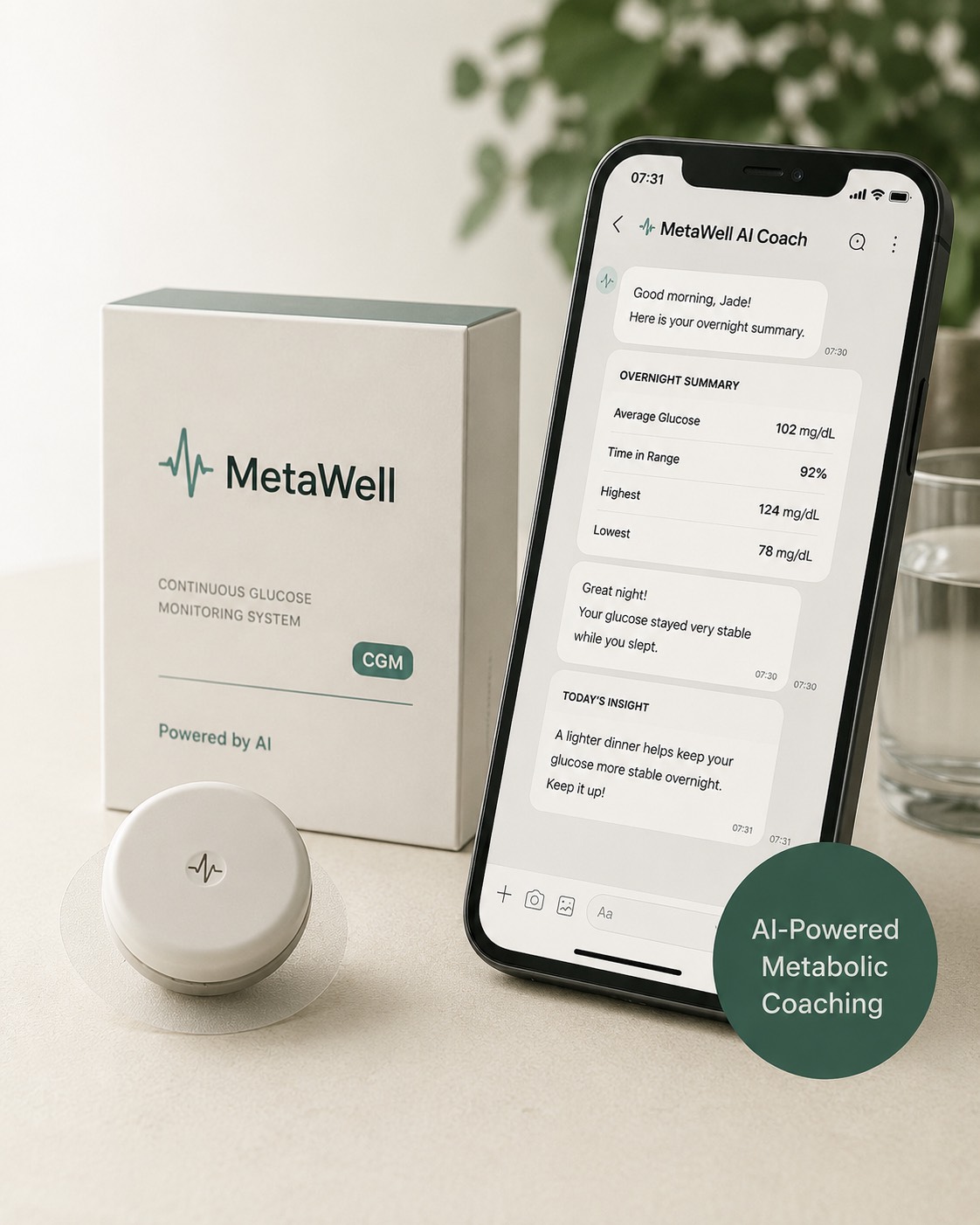 MetaWell AI Metabolic Health
